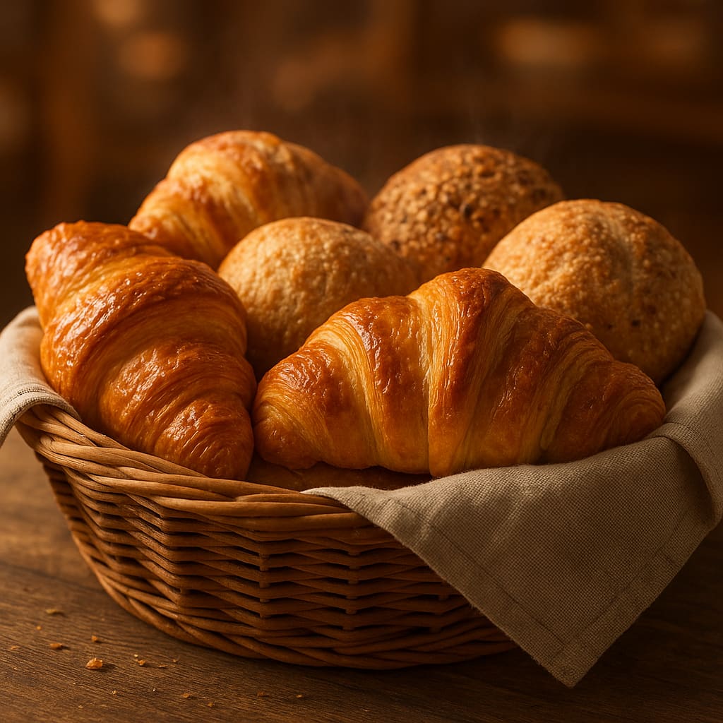 Brötli und Croissants